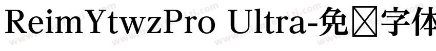 ReimYtwzPro Ultra字体转换